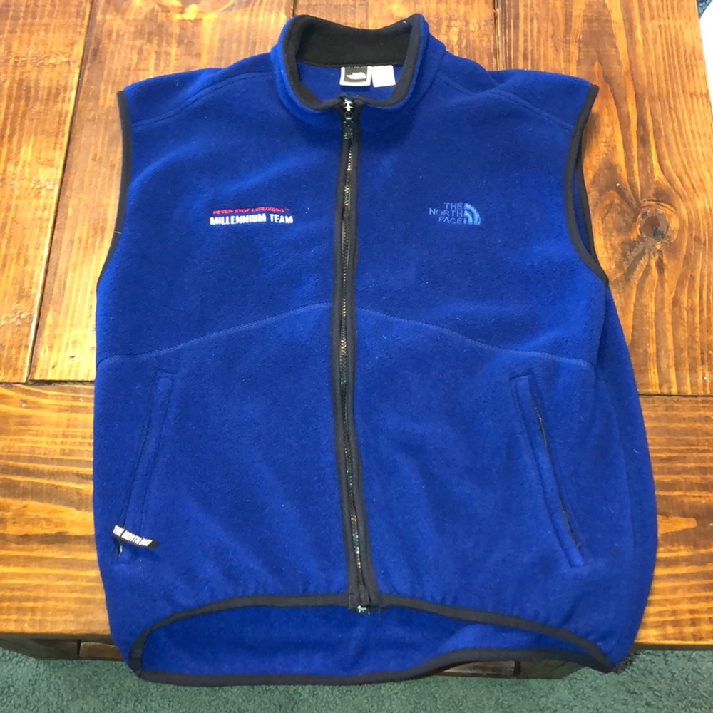 The North Face fleece vest L